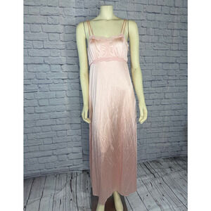 American Vintage 60's Nightgown Lingerie Slip bundle of 2 pink & green size XS